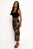 Kenna Satin Midi Skirt Midnight Glow