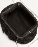 Poolside Straw Pouch Clutch
