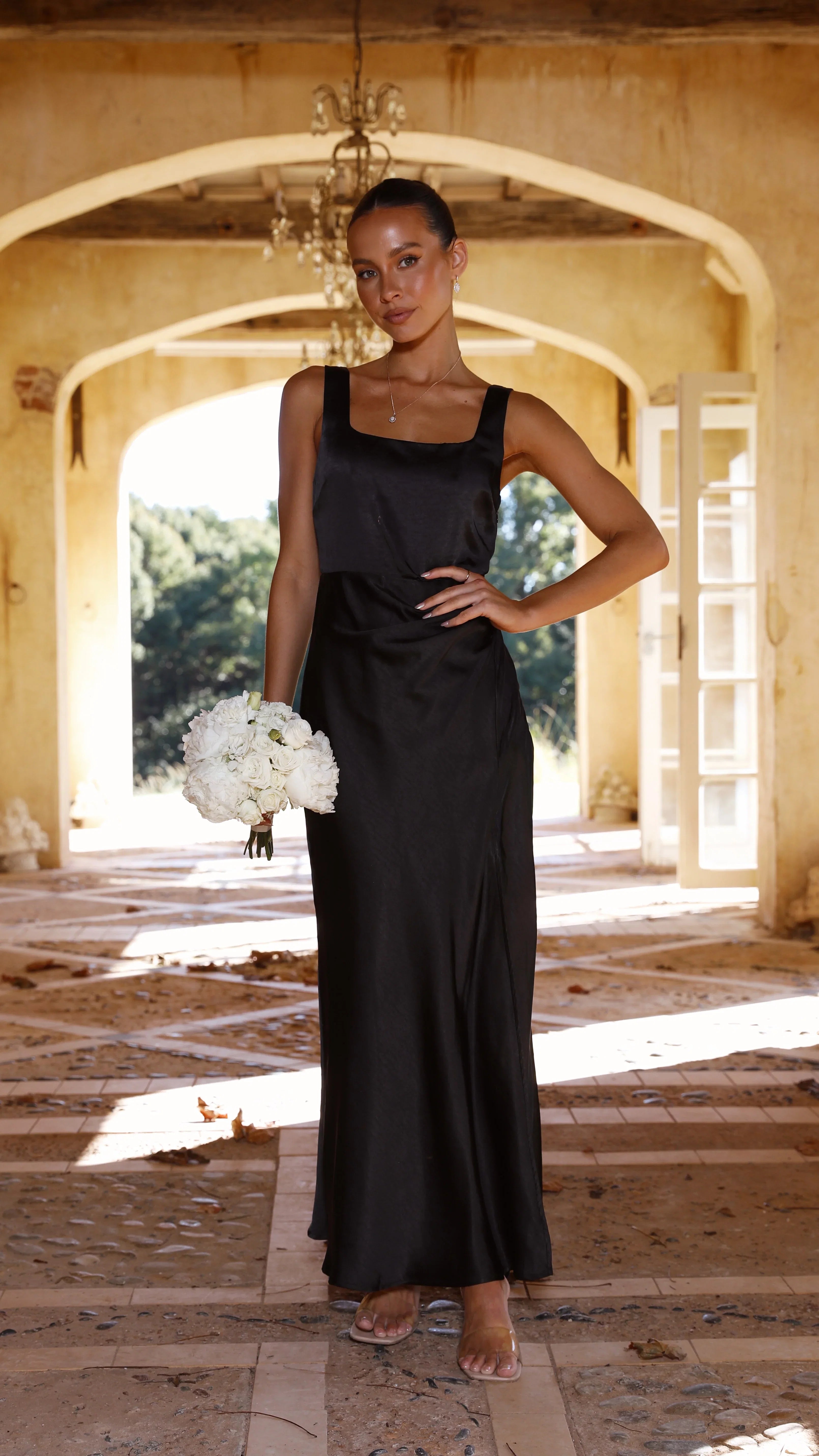 Alaria Maxi Dress Black
