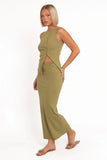 Adeline Two Piece Set Olive Green