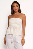 Maia Top White