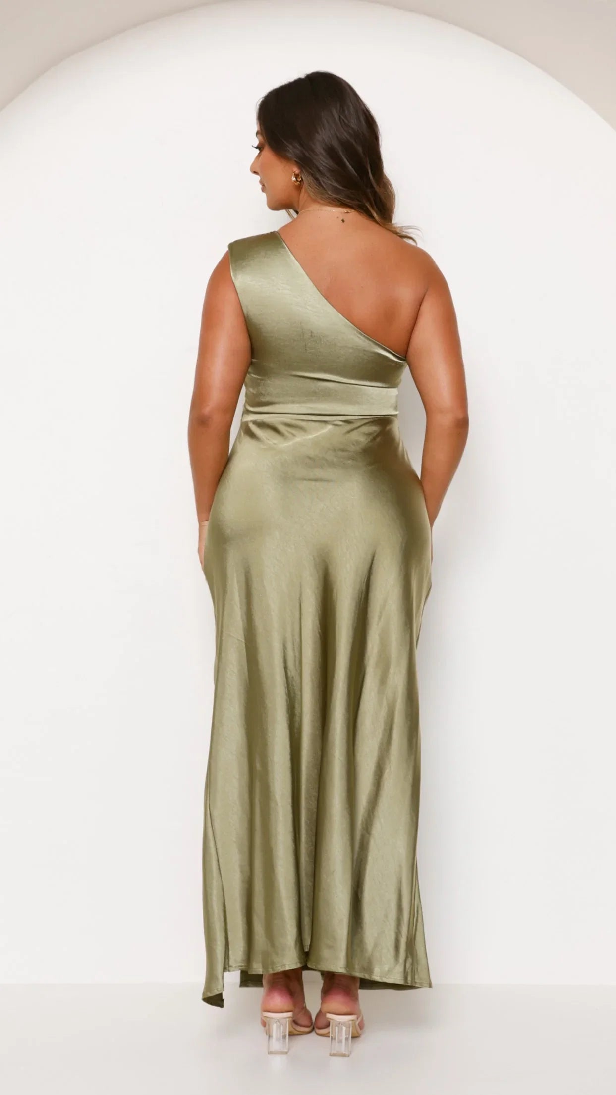 Victoria Maxi Dress Olive