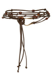 Sayge Wrap Belt Chocolate