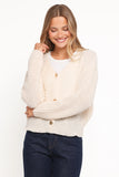 Henderson Thick Knit Cardigan Cream