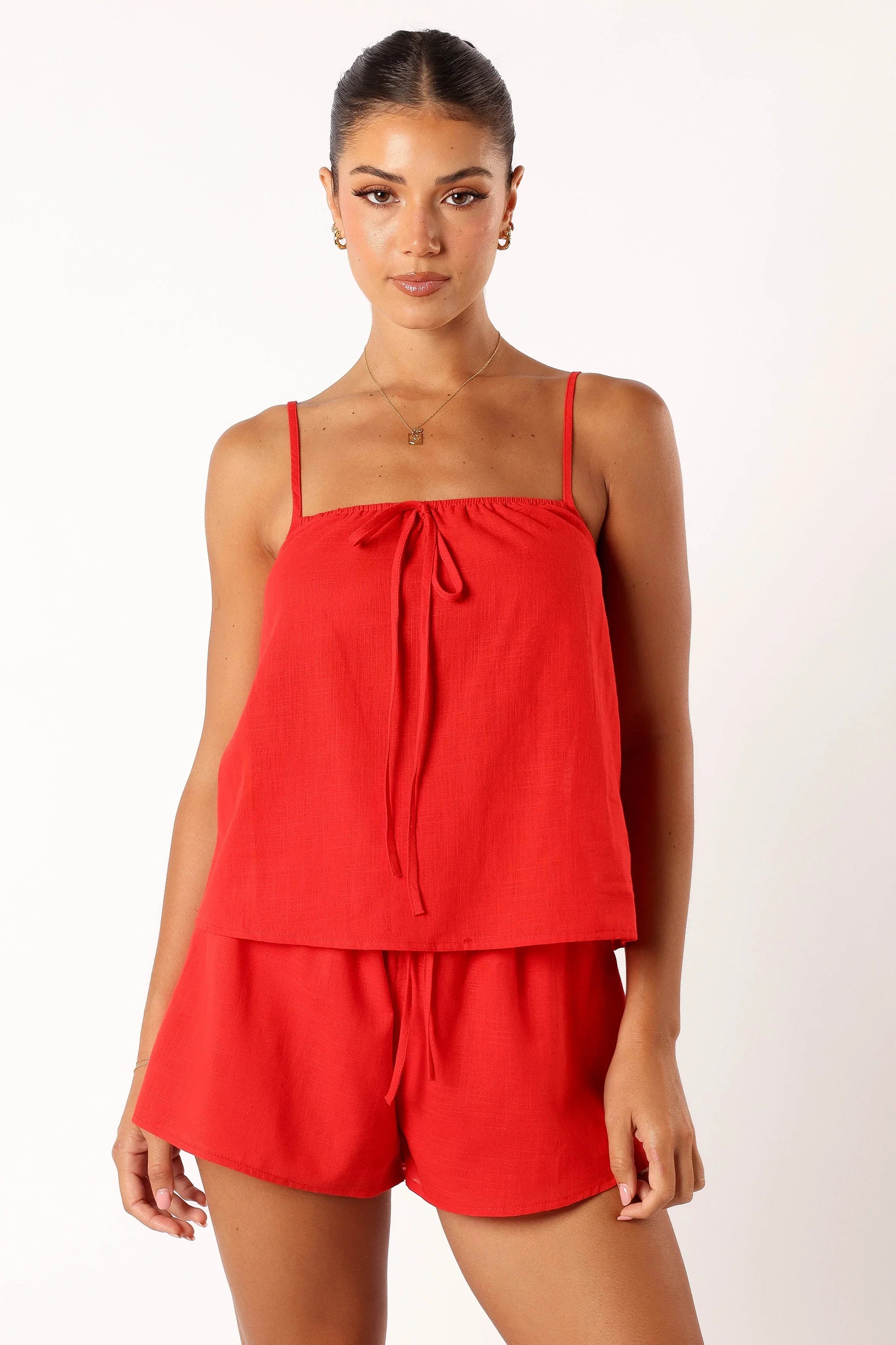 Robinson Short Set Red