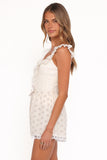 Ashlee Shorts White Floral