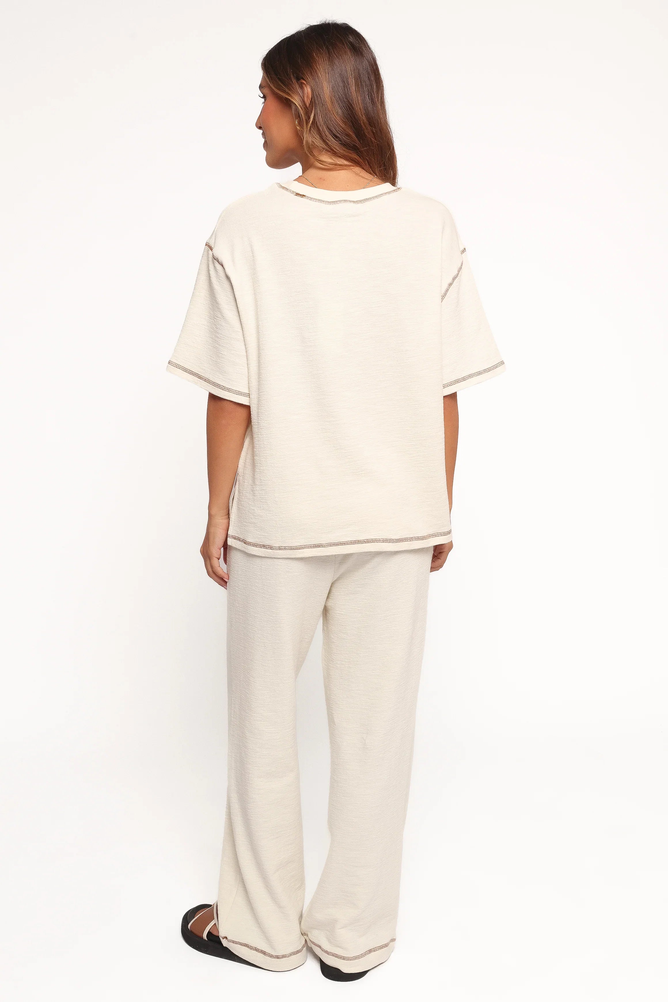 Angler Knit Set Cream