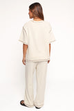 Angler Knit Set Cream