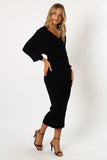 Sharnie Knitted Set Black