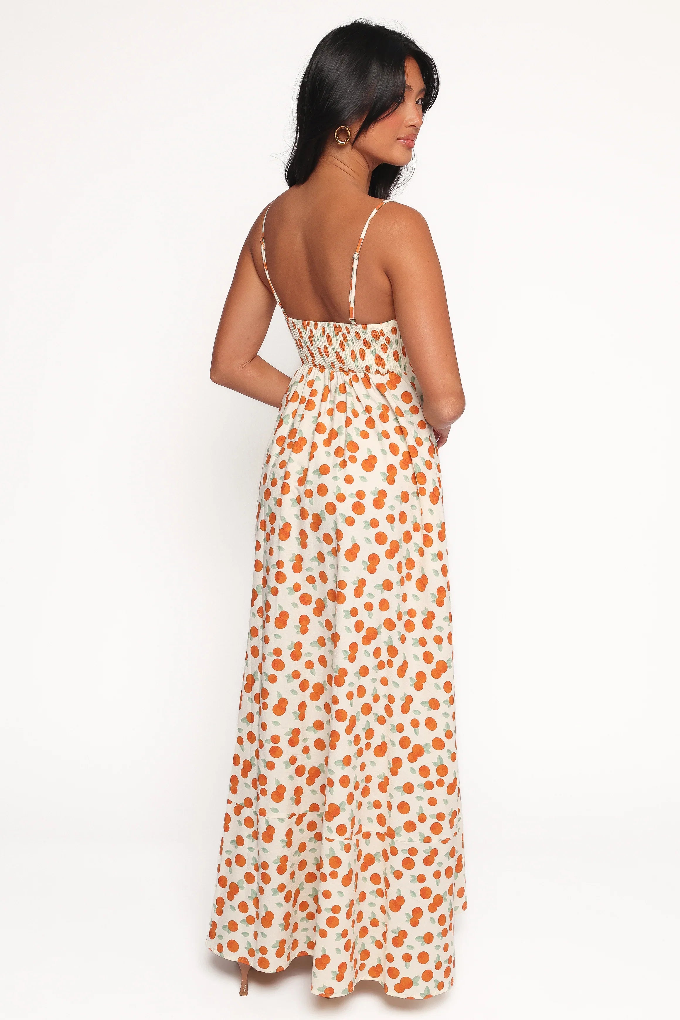 Leah Maxi Dress Clementine Print
