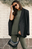 Silvie Knitted Set Olive