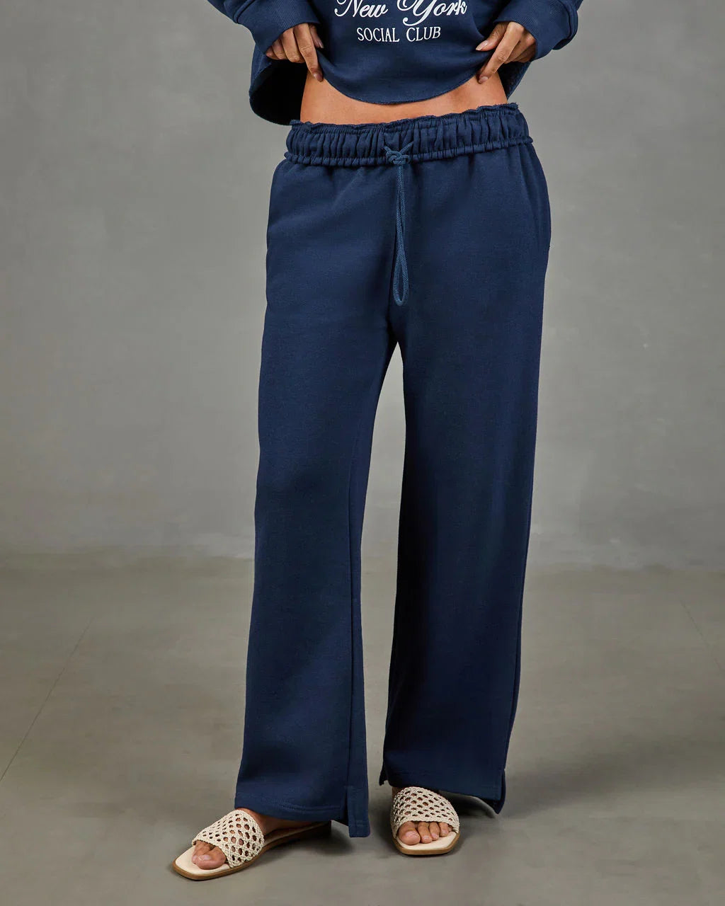Montauk Social Club Fleece Drawstring Sweatpants
