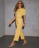 Paulina Waist Tie Jumpsuit