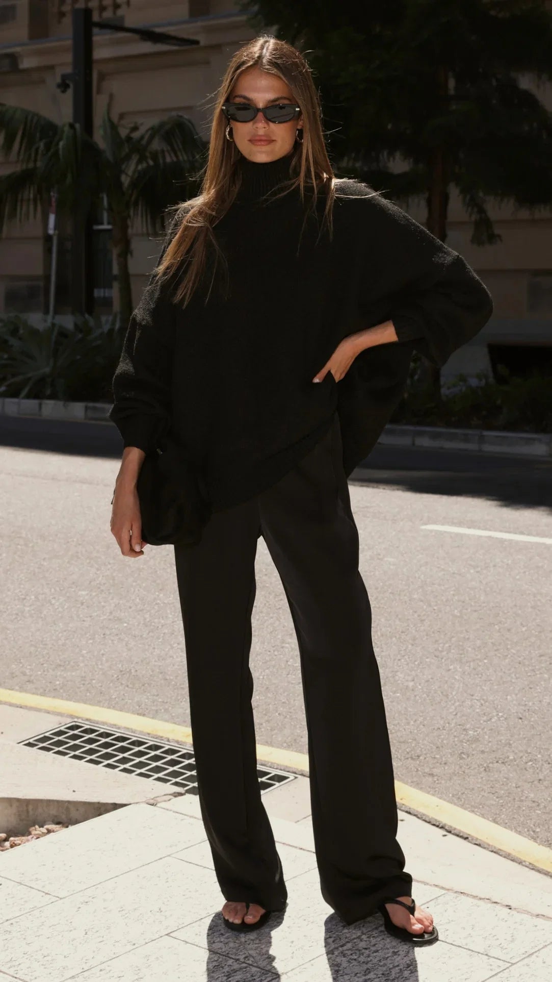 Harita Knitted Sweater Black