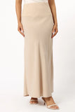 Nelle Midi Skirt Oatmeal