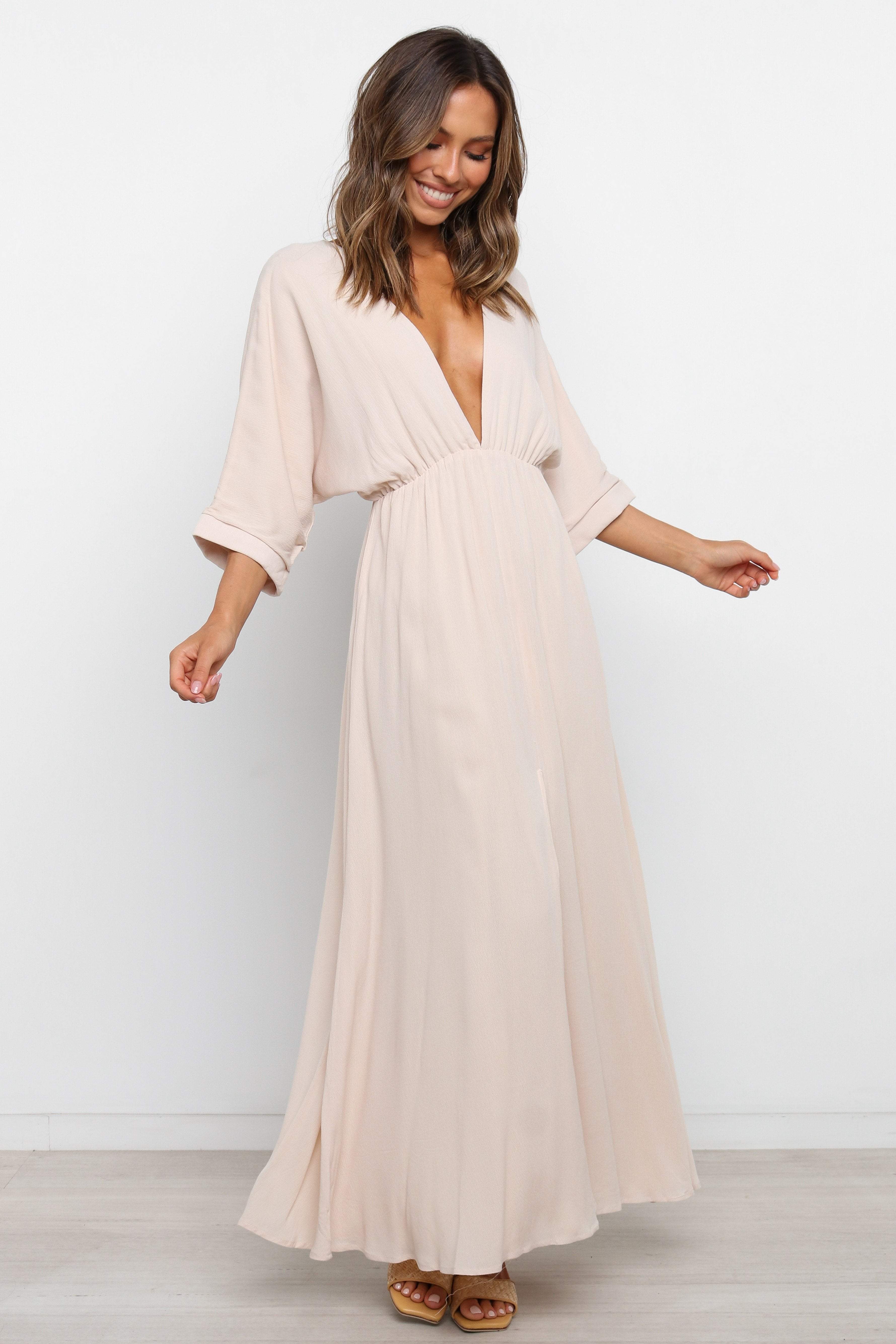 Bayview Dress Beige