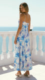 Millie Maxi Dress Ocean Bloom