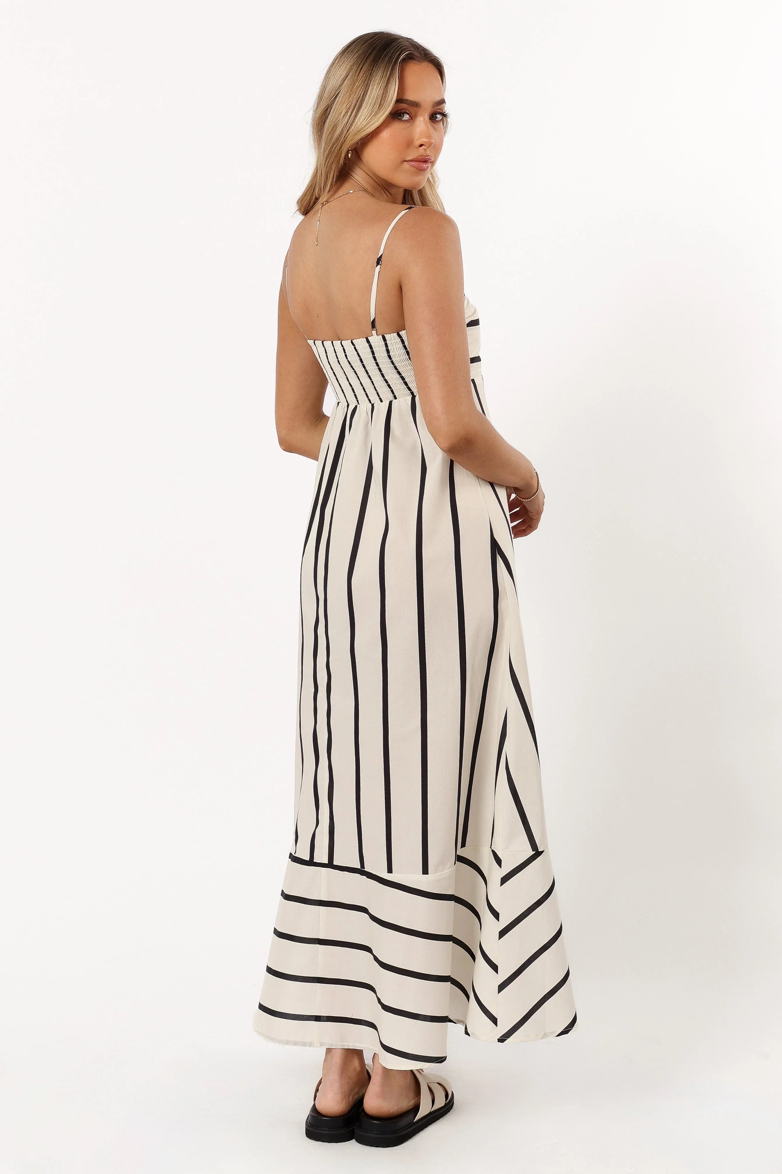 Shantelle Midi Dress Cream Stripe