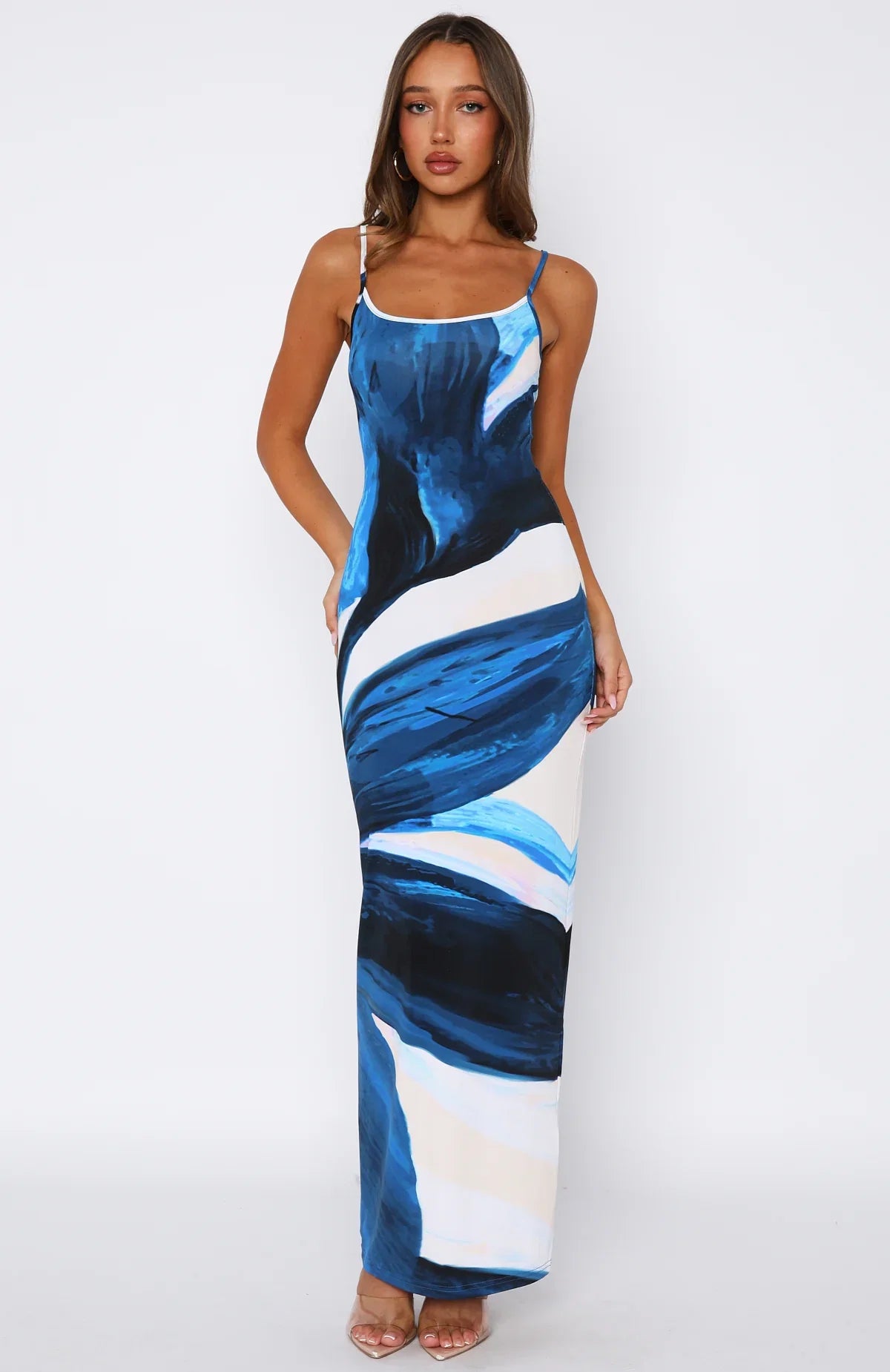 Feeling The Heat Maxi Dress Midnight Petal
