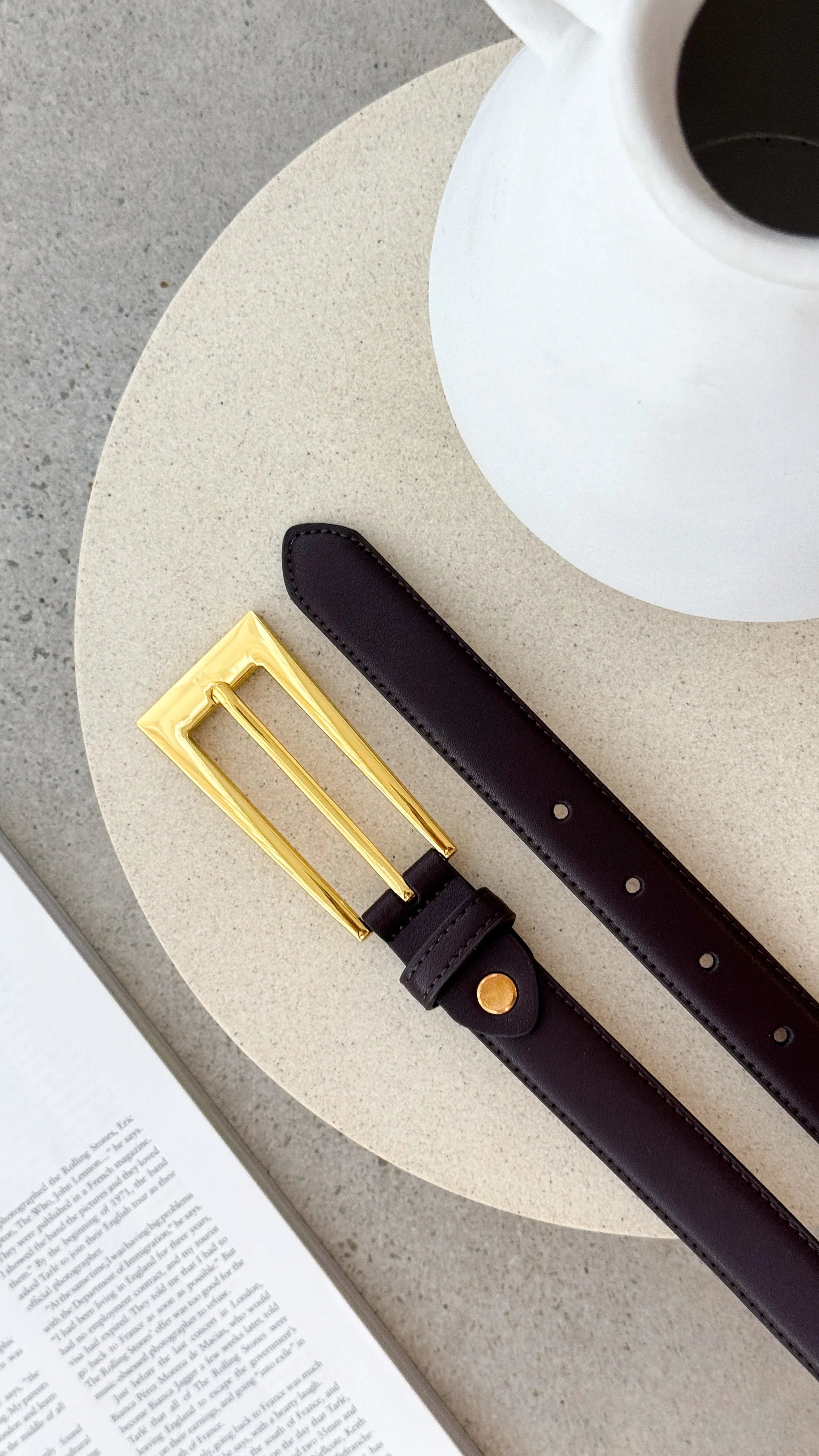 Stacey Belt Coco Gold