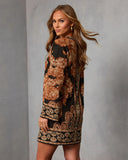 Evangelena Sweater Mini Dress
