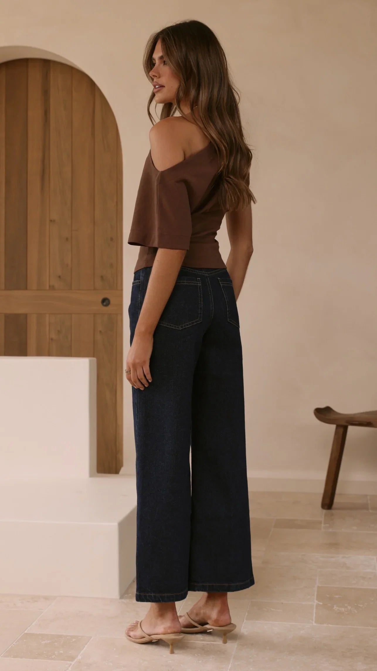 Jara Top Brown