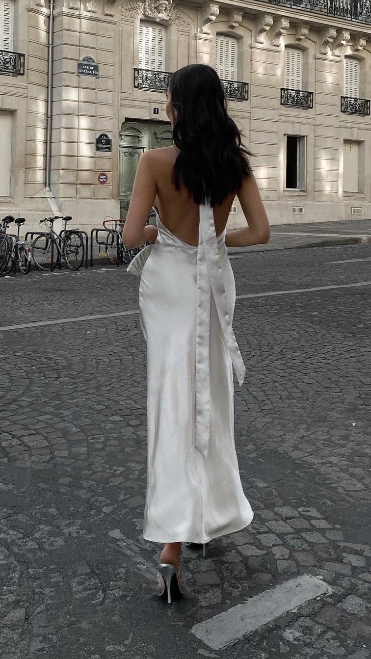 Amalia Maxi Dress Champagne