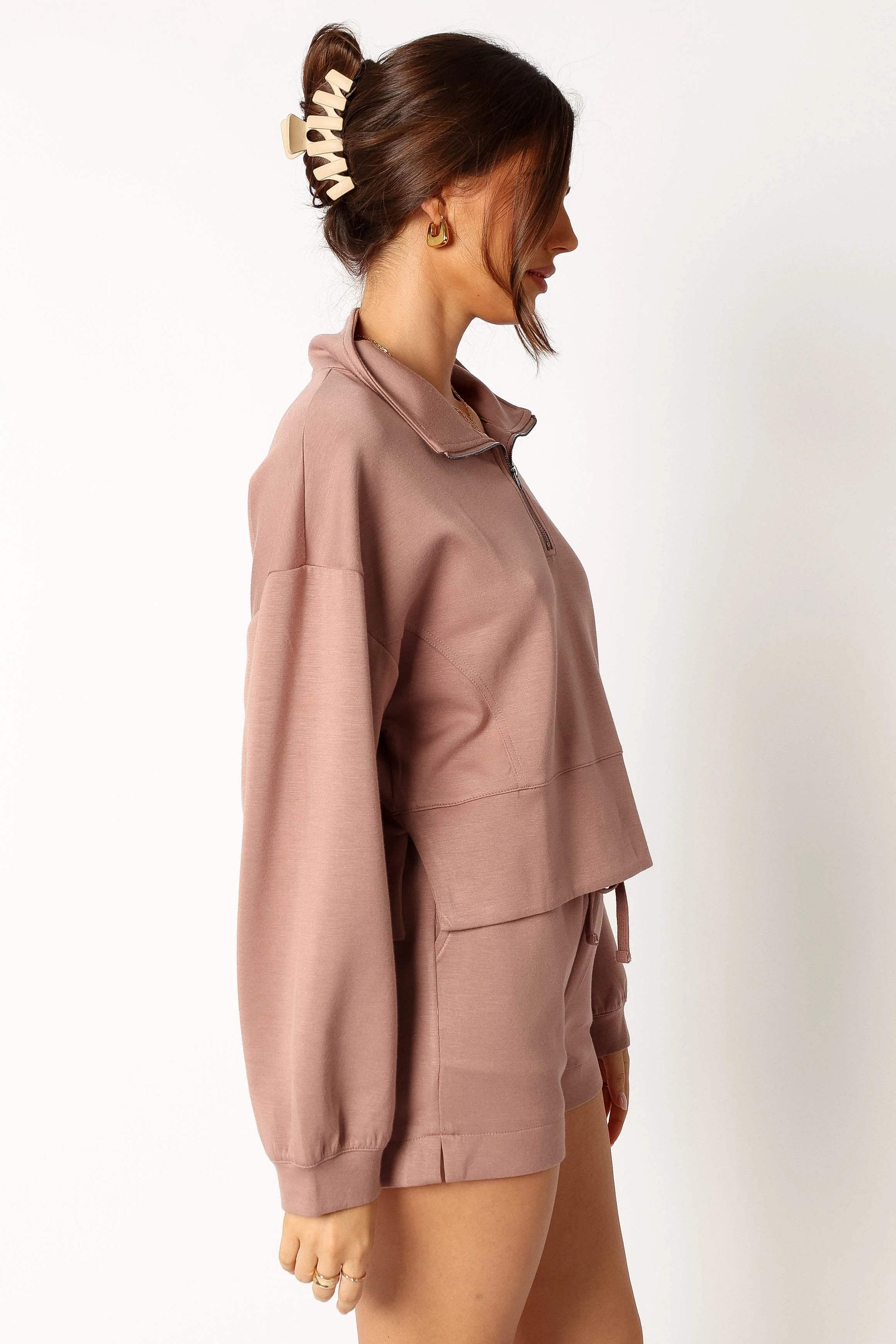 Paula Oversized Sweat Set Mocha