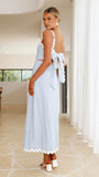 Fiora Maxi Dress Baby Blue