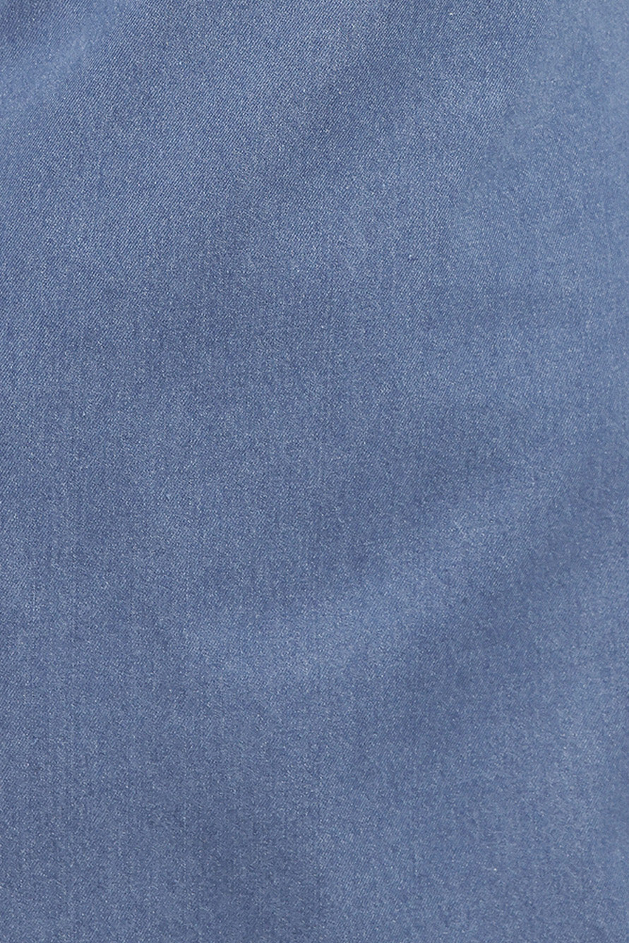Odelia Denim Maxi Dress Indigo