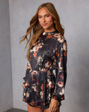 Serene Tiered Floral Romper
