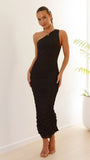 Natalia Midi Dress Black