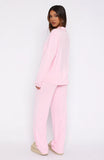 Pillow Talk Long Sleeve Pyjama Set Baby Pink