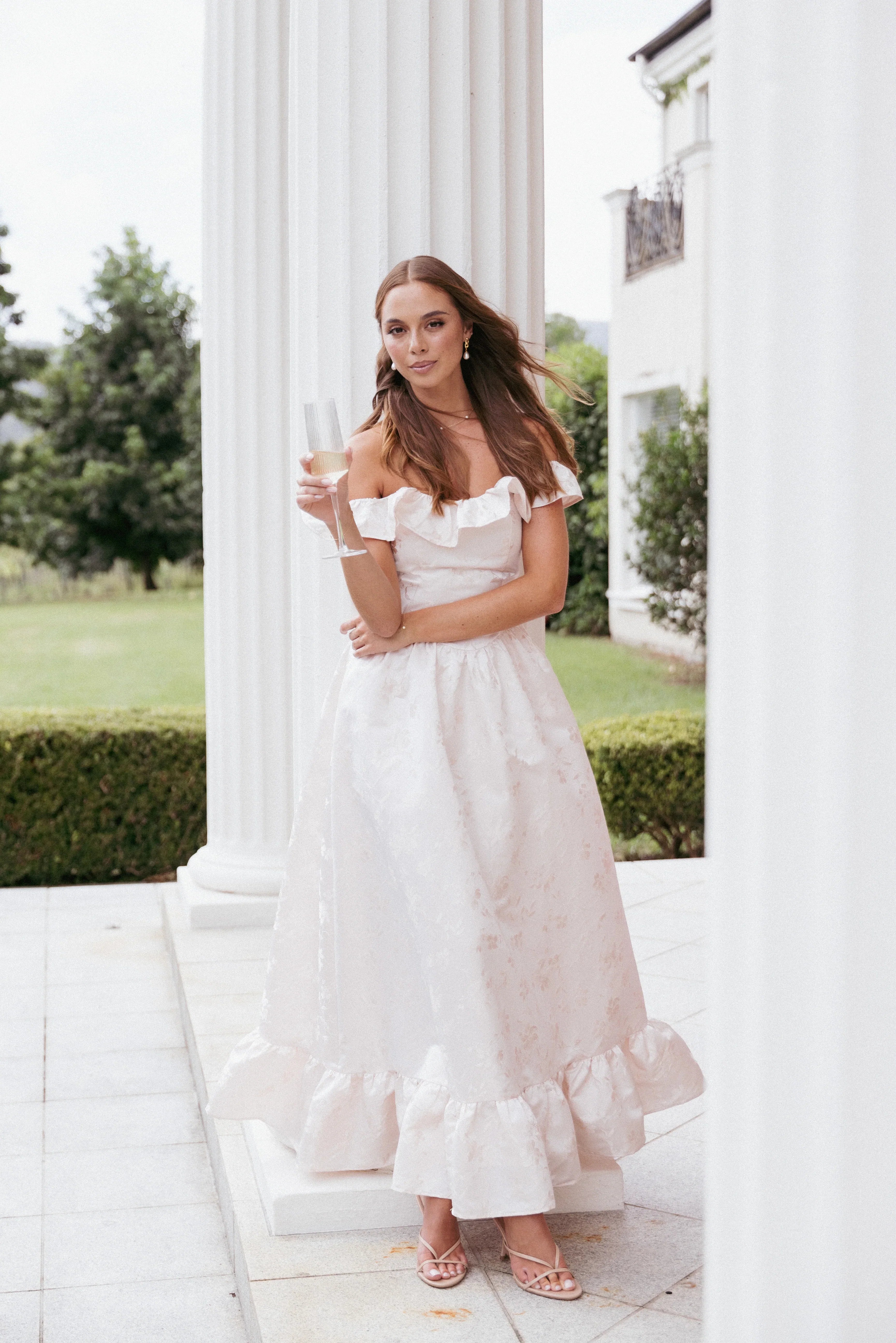 Vivien Maxi Dress Pink