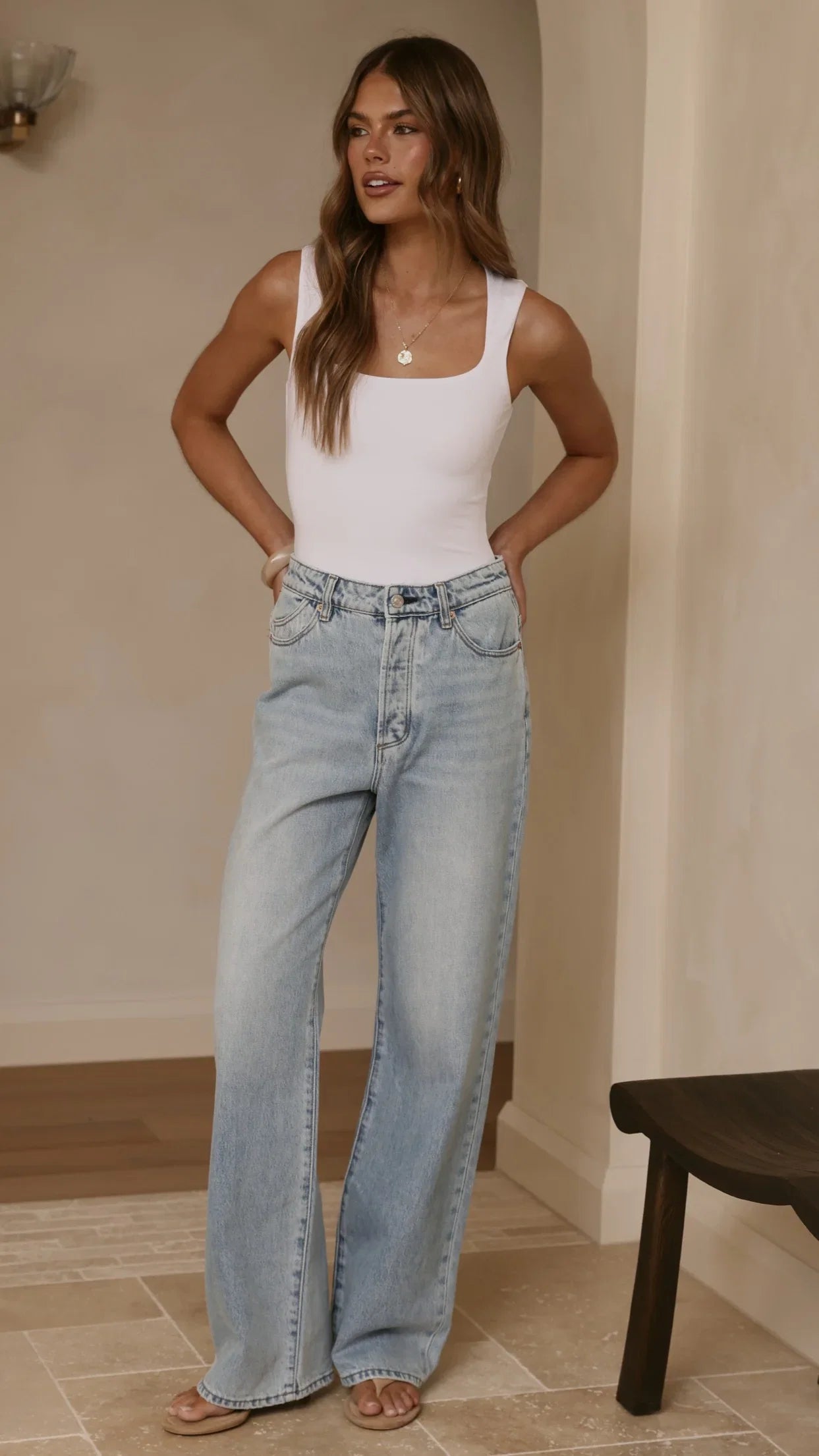 Jameson Bodysuit White