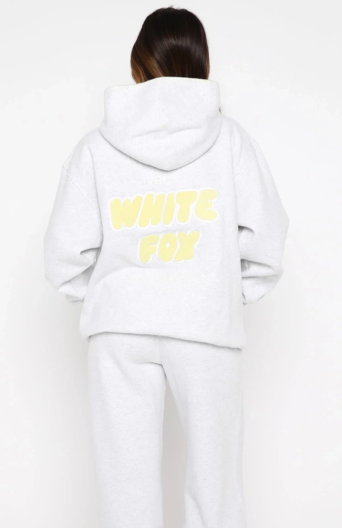 Vol 1 Oversized Hoodie Grey Marle