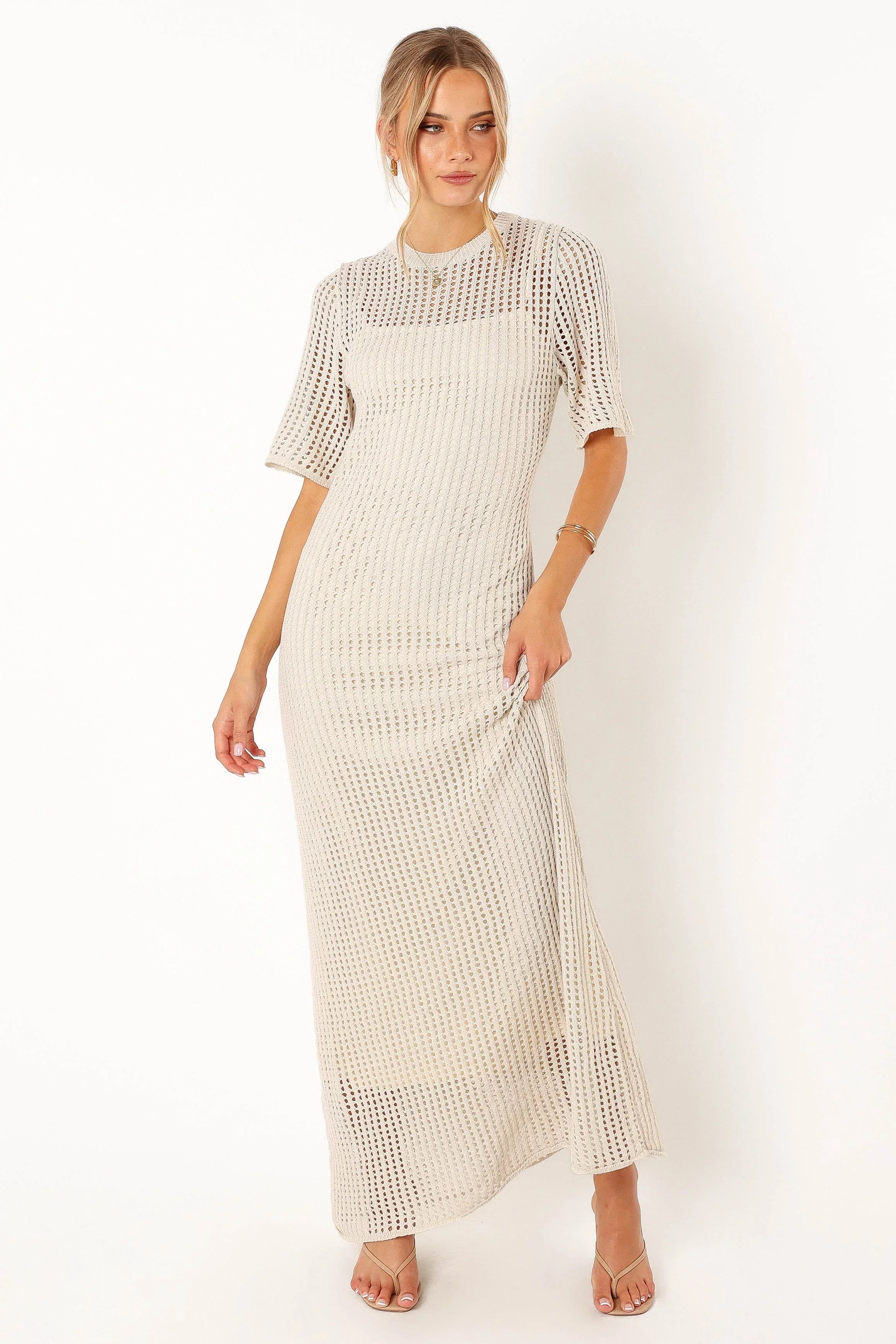 Hollie Maxi Dress Cream
