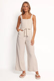 Rachel Jumpsuit Beige