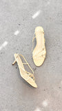 Flossie Heel Yellow