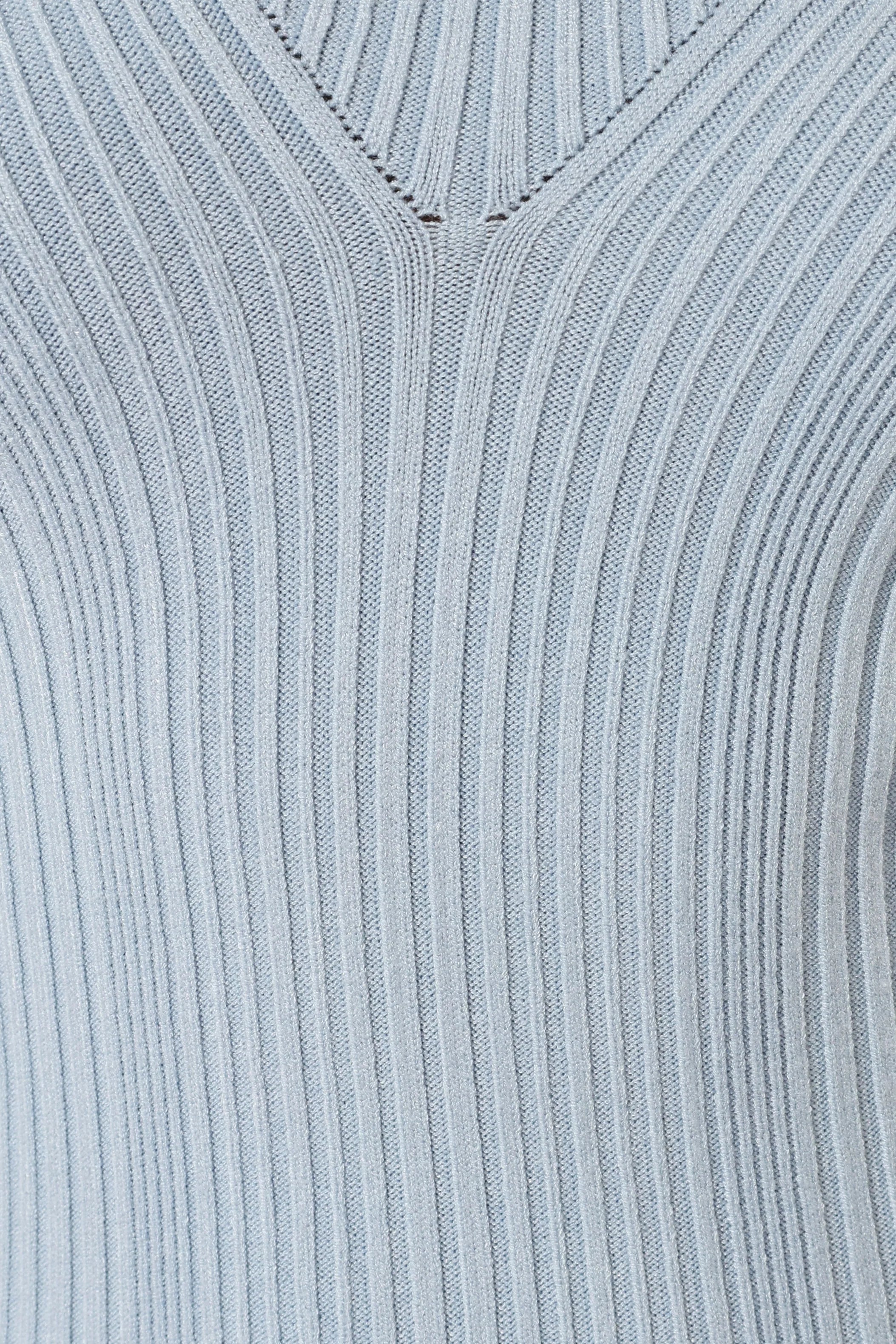 Mattie Long Sleeve Maxi Dress Blue Grey