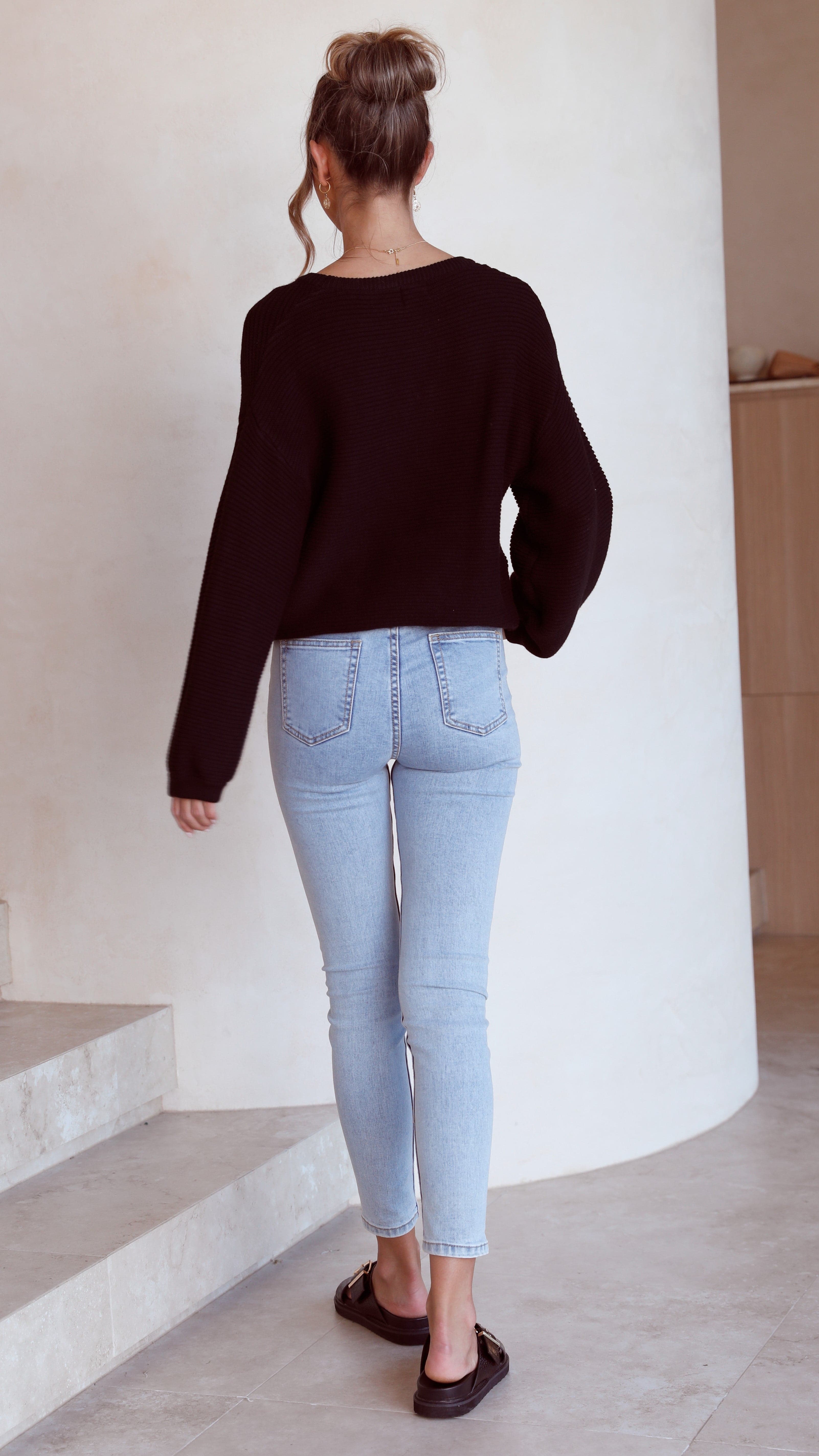 Carmel Knit Black