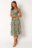 Lani Midi Skirt Green