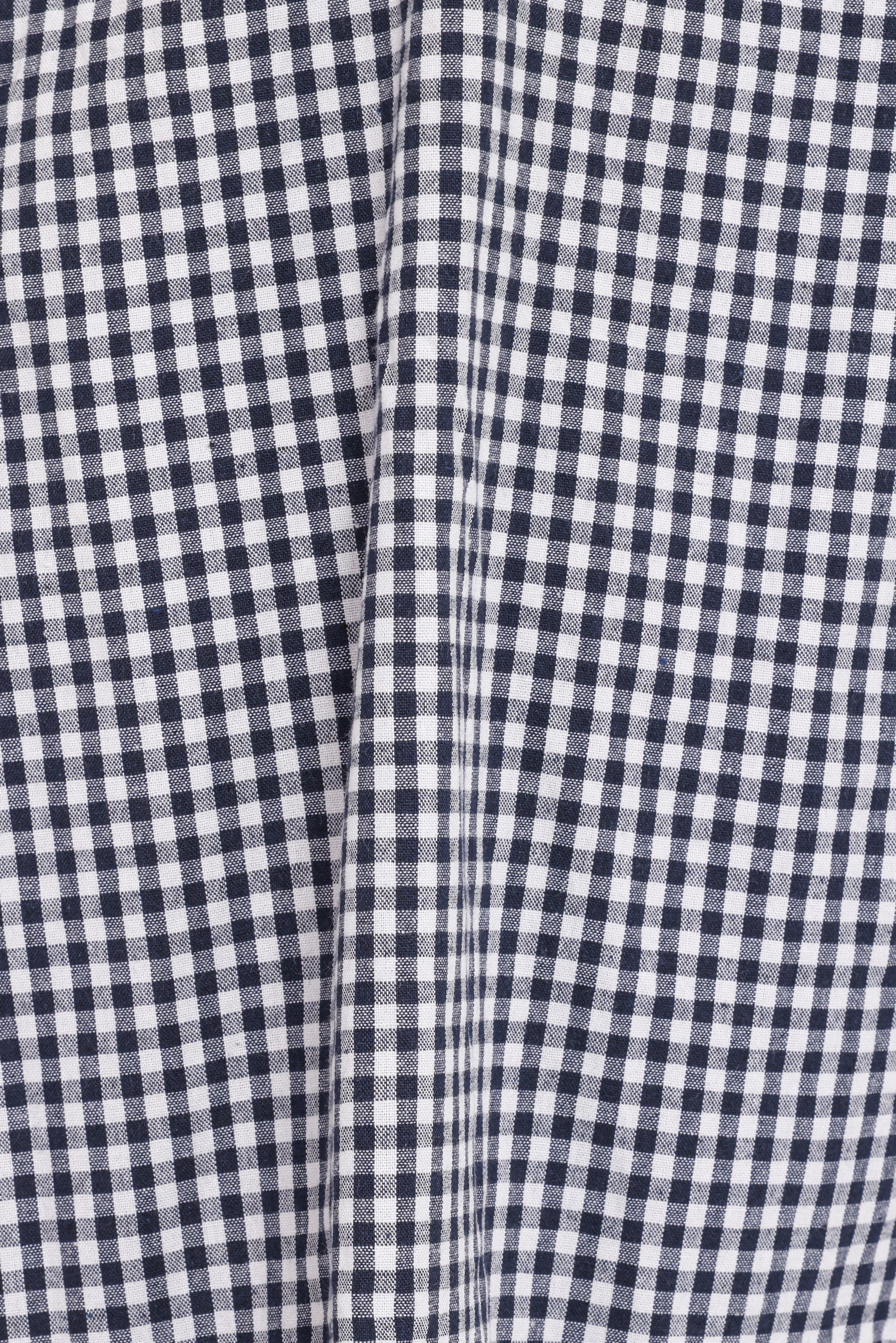 Samson Mini Dress Navy Gingham