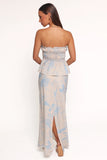 Elena Maxi Skirt Blue Soleil
