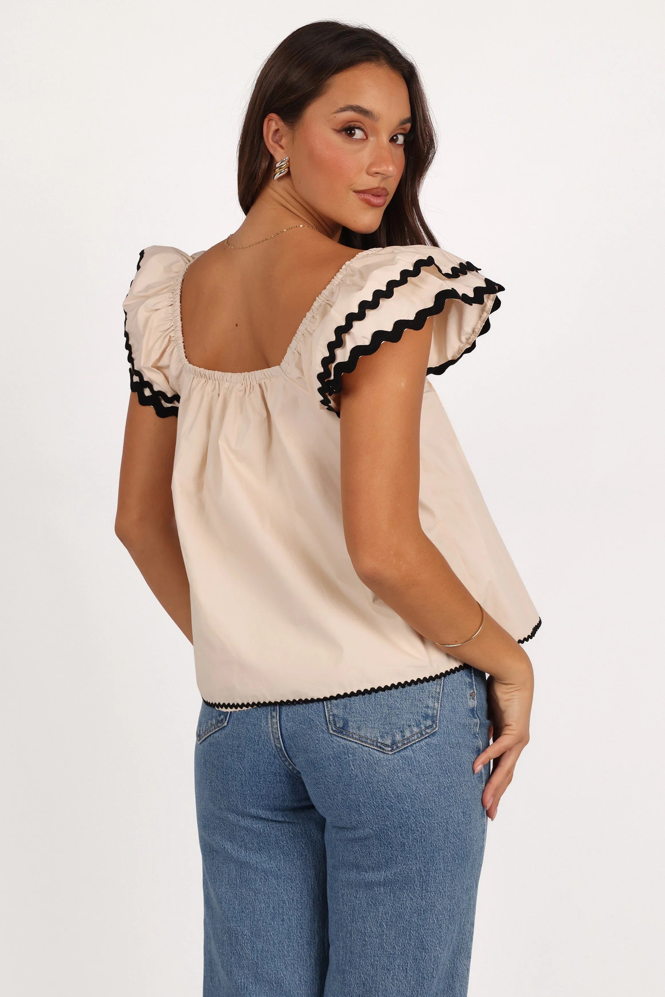 Lilliana Top Ecru