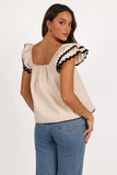 Lilliana Top Ecru