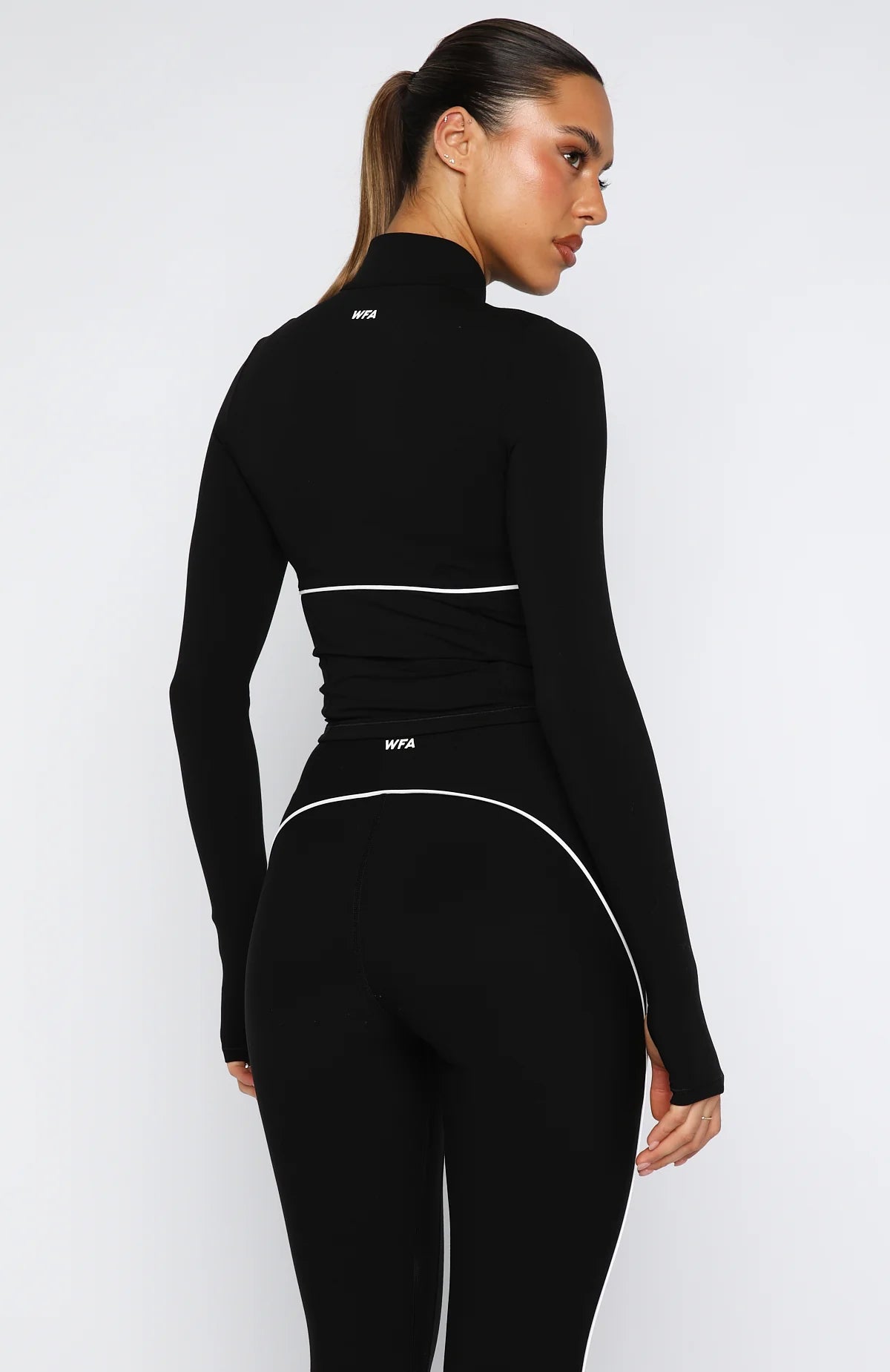 Persistence Jacket Black White