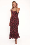 Esmeralda Maxi Dress Pink Floral