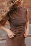 Nissa Lurex Top Bronze