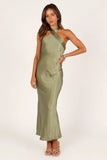 Grasie Midi Dress Olive